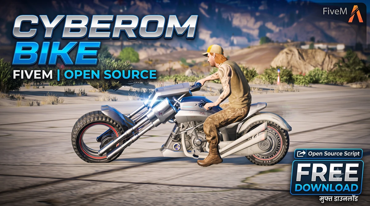 Cyberom Bike FiveM | Open Source